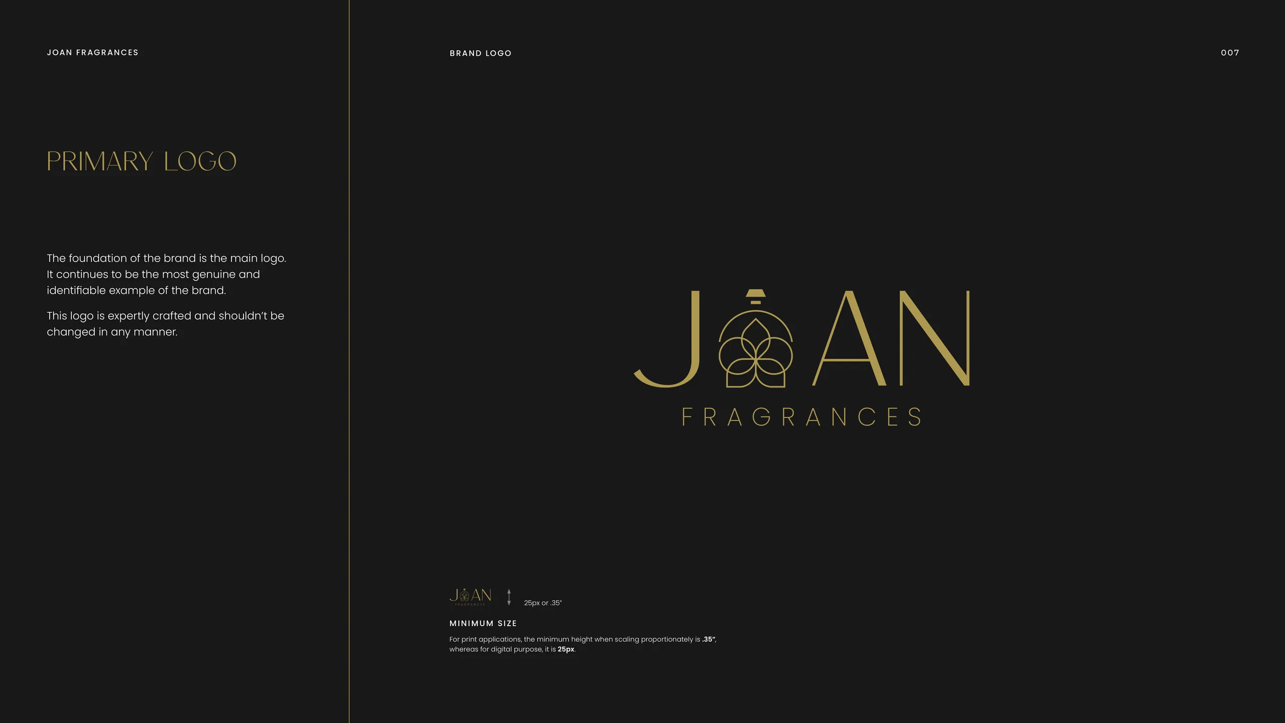 Joan Fragrances brand identity 7